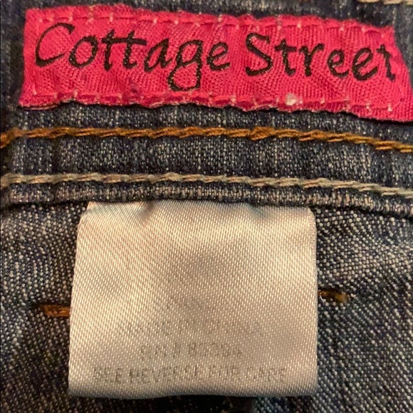 Jeans Pants blue front and back pockets Sz 8 - Picture 3 of 4